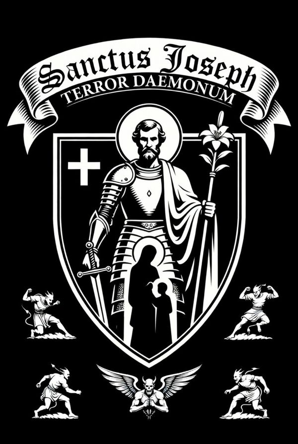 Sanctus Joseph Terror Daemonum crest