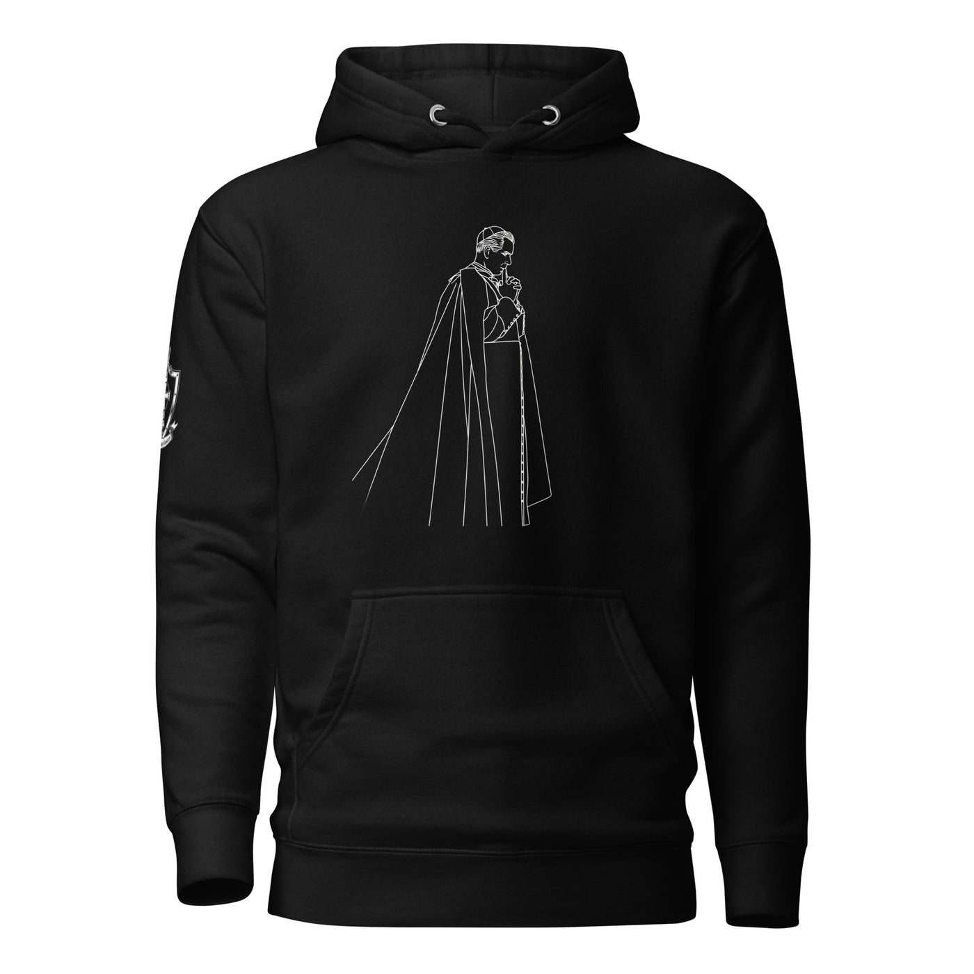 The Masculine Giving hoodie, black