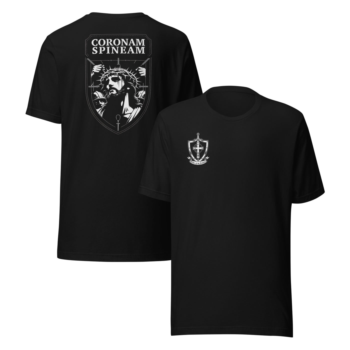 Crown of Thorns t-shirt, black, from the Order shop